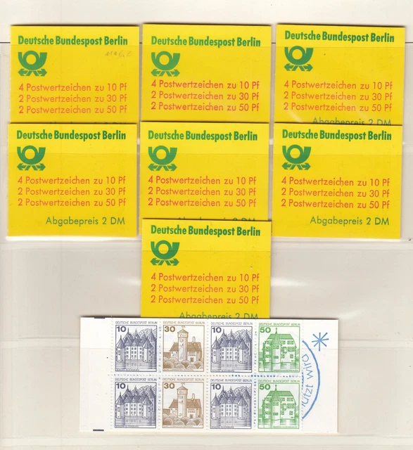 Berlin: 8 Markenheftchen Nr. 11a postfrisch!    (66)