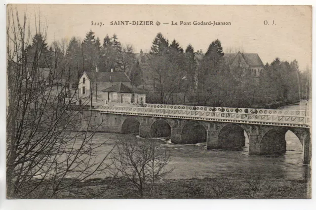 SAINT DIZIER - Haute Marne - CPA 52 - le pont Godard Jeanson