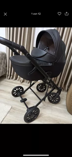 Kinderwagen ANEX E Type 2 In 1 mit Zubehör