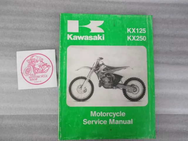 1999 99 Kawasaki Kx125/Kx250 Motorcycle Service Manual 99924-1244-01