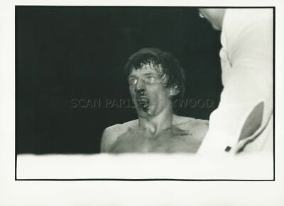 James A. Fox Boxeo Boxing 1970s Vintage Foto Original #11 Series #3 24x30cm