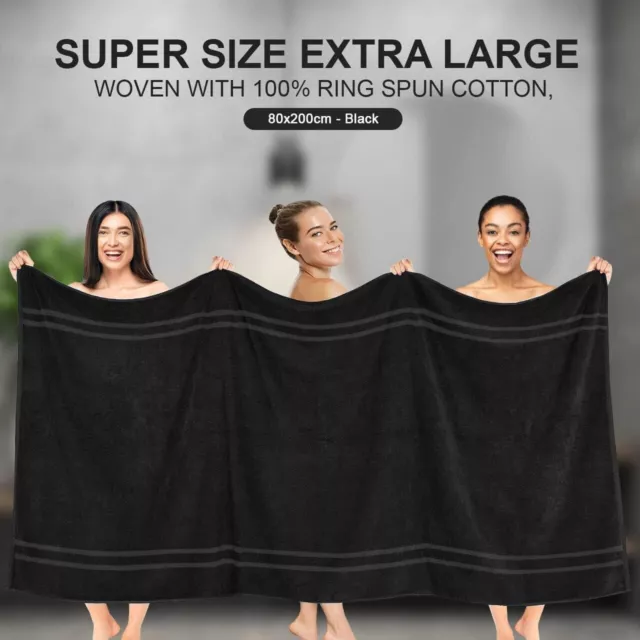 Jumbo Extra Large Beach Towels FOR SALE! - PicClick UK