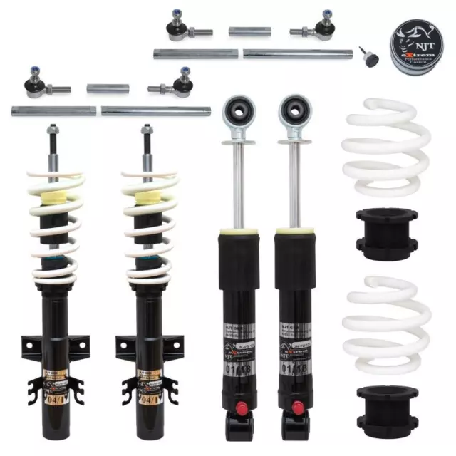 NJT Gewindefahrwerk Sport Fahrwerk Koppelstangen Härte verstellbar für VW T5 T6