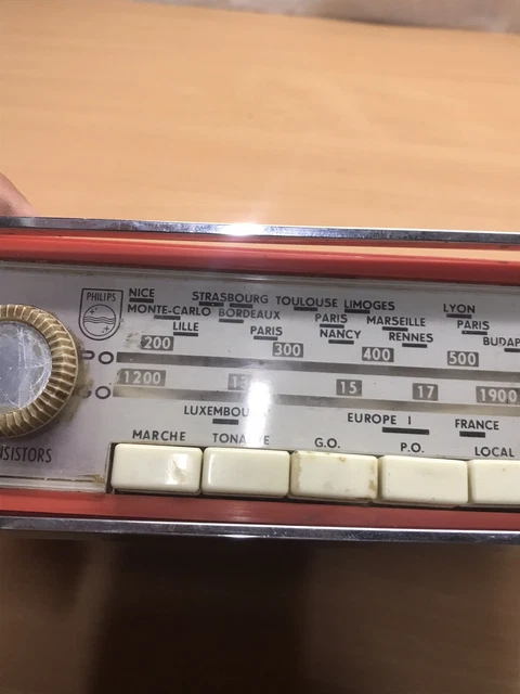 ancien poste transistor PHILIPS 7