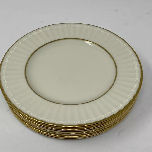 6 Lenox Citation Lace Bread Butter Plate Plates 6.25” Inch Unused Read Descripti