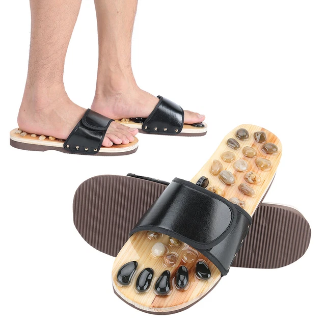 Acupuncture Slippers Comfortable Slippers Pebble Stone Shower For Bedroom