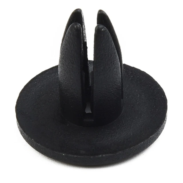 20 Rivets Plastique 8 Mm - Clips Fixation Voiture, Garniture, Tapis - Trous 17 Mm, Longueur 26 Mm - Sourcing Map