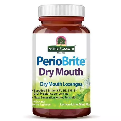 Nature's Answer Periobrite Dry Mouth Lozenges - Pack Of 100 Lozenges