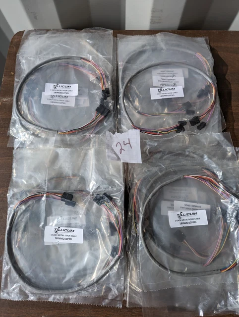 24X Tillicum 18INMD12PML Metal Door Cable McKinney Electrolynx Assa Abloy