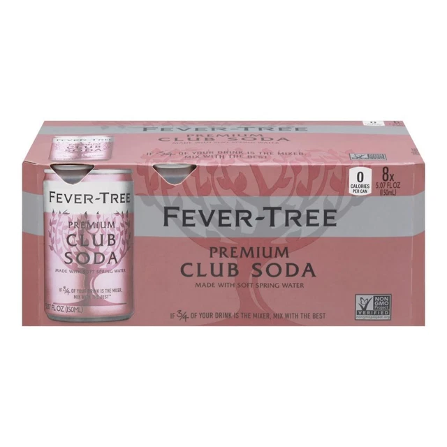 Fever-tree - Club Soda Cans Case of 3-85.07FZ