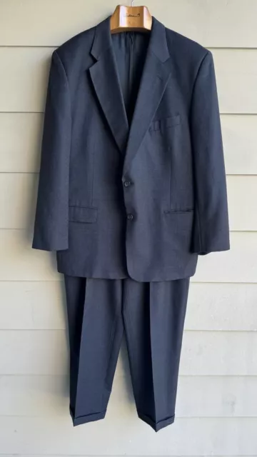 Pierre Balmain Suit 46R Pants (W38) Wool Formal VTG