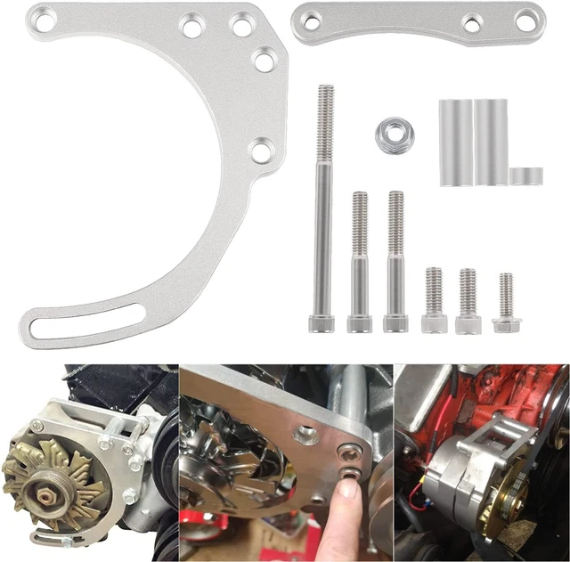 551672X Alternator Bracket Adjustable Kit For Chevy 305 327 350 5.0L 5.7L V8