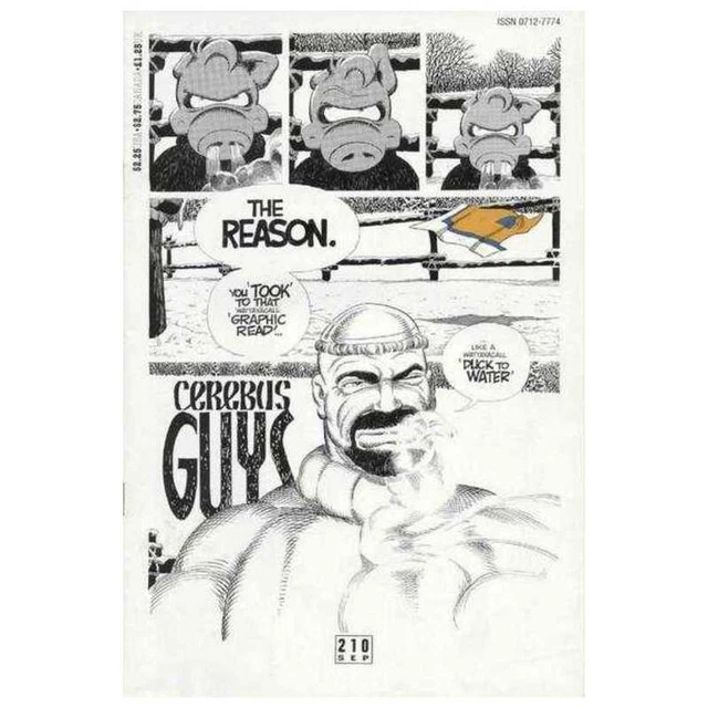 Cerebus the Aardvark #210 in Very Fine condition. Aardvark-Vanaheim comics [z: