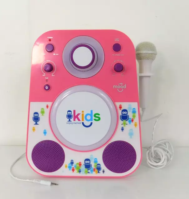 Kids Singing Machine – Mood Lighting Bluetooth Singalong Speaker