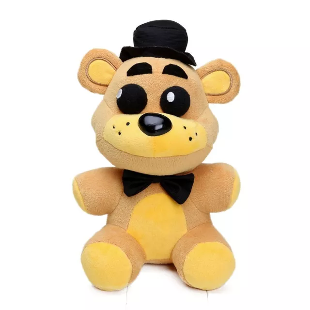 FNAF Plush 43Cm*30Cm Plush Pillow Golden Freddy Fazbear Foxy Plush Stuffed  Pillo