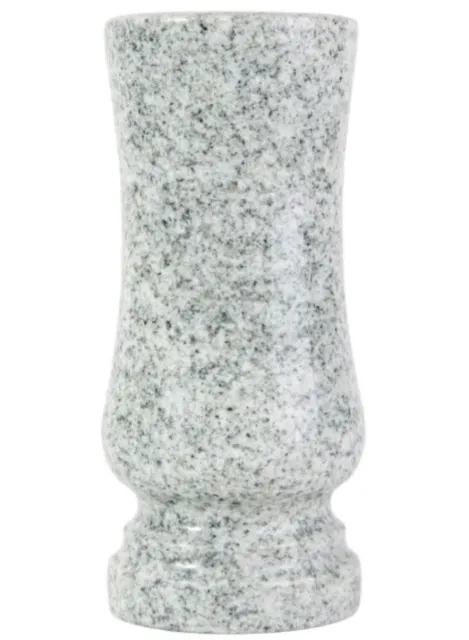 Grab-Artikel From Granite Viscont White Grab-Schmuck Cemetery Vase Lamp White