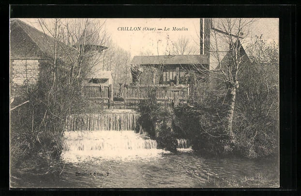 CPA Crillon, Le Moulin