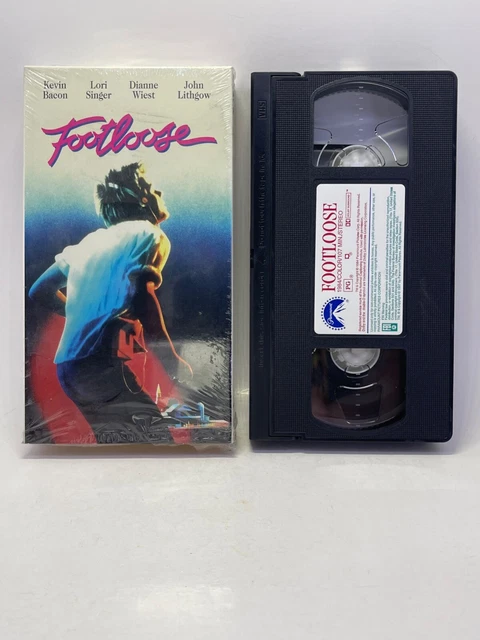 &Footloose& Vhs Tape 1984 - Kevin Bacon Classic John Lithgow 80S 9️⃣ ...