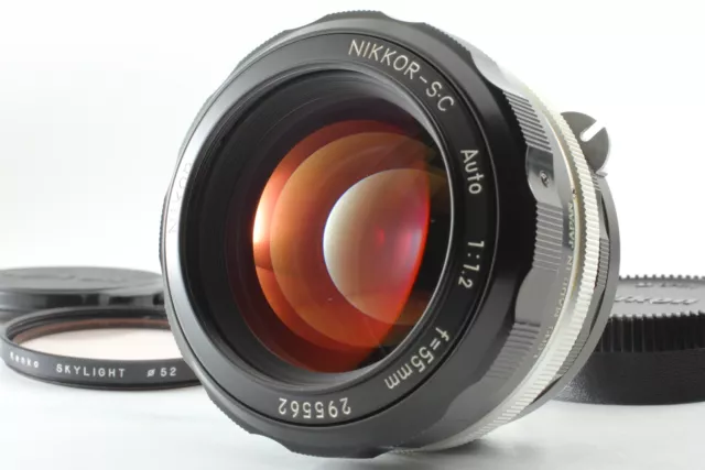 [Near MINT] Nikon Nikkor-S.C Auto 55mm F1.2 Non Ai Prime MF Lens from Japan