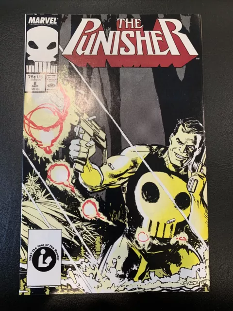 The Punisher #4 Vol. 2 Marvel Comics,High Grade,1st Microchip 🔥