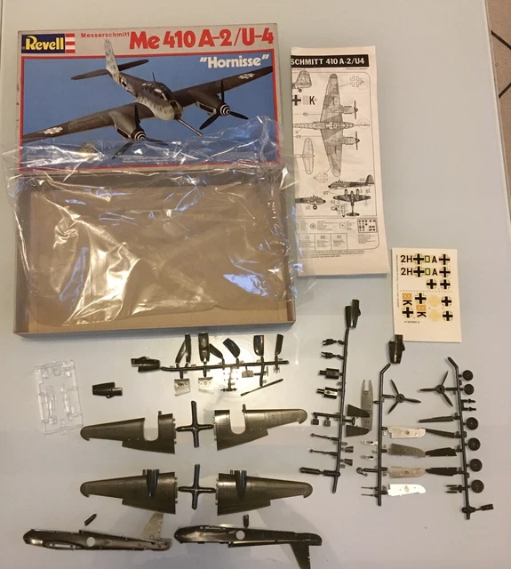 Maquette à Assembler Italeri I074 - Avion Messerschmitt Me 410 A-1 Hornisse - Échelle 1:72 Kit Plastique Italeri 1/72