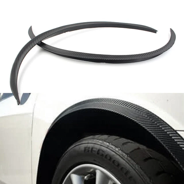 Fit Universal Car Wheel Eyebrow Arches Lips Fender Flares Protector Trim Cover