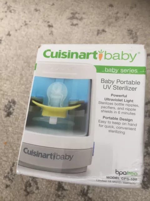 Cuisinart-Baby Series Portable UV Pacifier/Bottle Nipple Sterilizer CPS-100