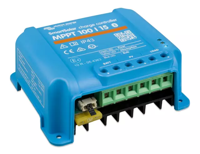 Control de carga Victron Energy BlueSolar MPPT 100/15 12V/24V con Bluetooth