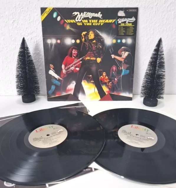 Whitesnake - Live...In The Heart Of The City 1980 Germany Press VG+/VG