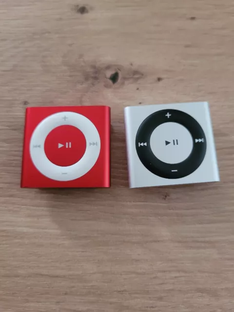 Lot 2 Apple iPod shuffle 4e génération 2 Go Argent A1373 -  A REPARER