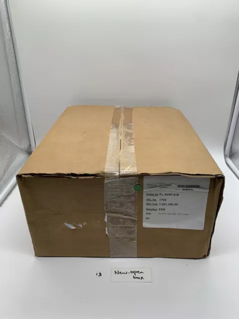 NEW open box - FSR FL-500P-6-B UL Listed Floor Box, 6" Deep