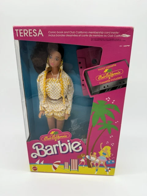 Barbie Teresa California Girl – Surf Beach 2003 – NRFB – Collection Vintage Mattel