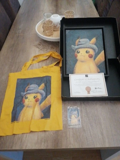 Pokemon Center × Van Gogh Museum: Pikachu Plush - 7 ¾ In