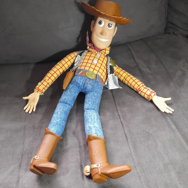 DISNEY PIXAR TOY Story Talking Woody Action Figure Think Way Toys