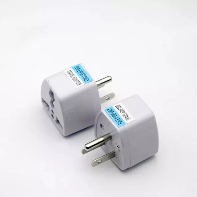 1PC* Universal CN UK to US AC Power Travel Plug Charger USA Adapter Converter R