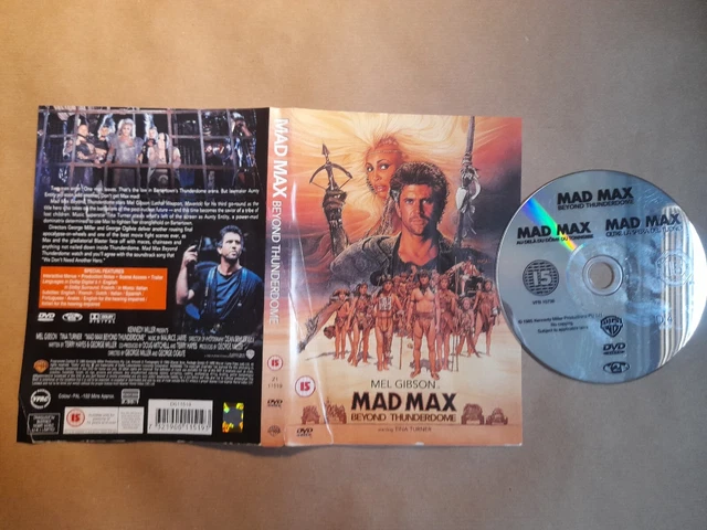 Mad Max - DVD - Beyond Thunderdome DVD (1999) Mel Gibson *no case*