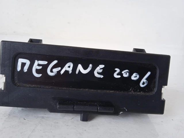 Horloge D'affichage Renault Megane Décapotable - Réf. 8200350498 - Occasion Fonctionnelle