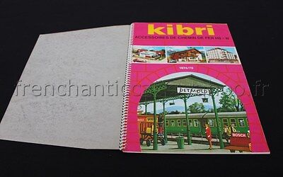 Kibri E203 Train Ho N Catalogue maquette KIBRI 1970 1971 accéssoires chemins de fer 