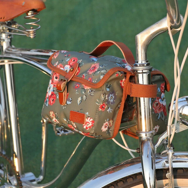 Double Sacoche Vélo Tourbon Avec Bandoulière - Nylon, 33x12,5x30 Cm Chaque - Sac Polyvalent