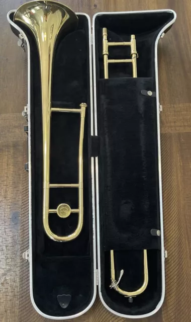 Vintage Lafayette Trombone with Hard Case Made in France