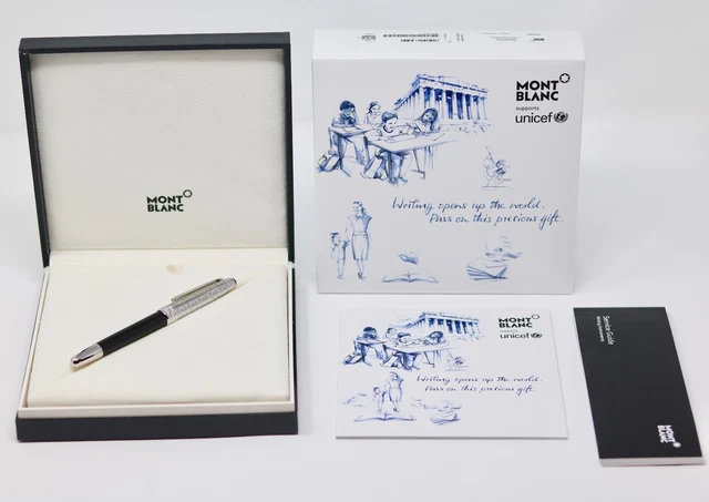 MONTBLANC UNICEF ROLLERBALL Pen 116080 10833G 395.00 PicClick UK