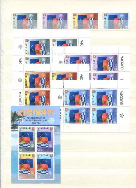 Motivsammlung 50 Jahre Europa/CEPT Briefmarken 2006 ** aus aller Welt 3