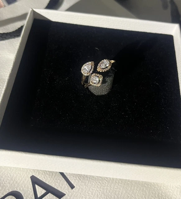 Pandora geometric shapes shop open ring