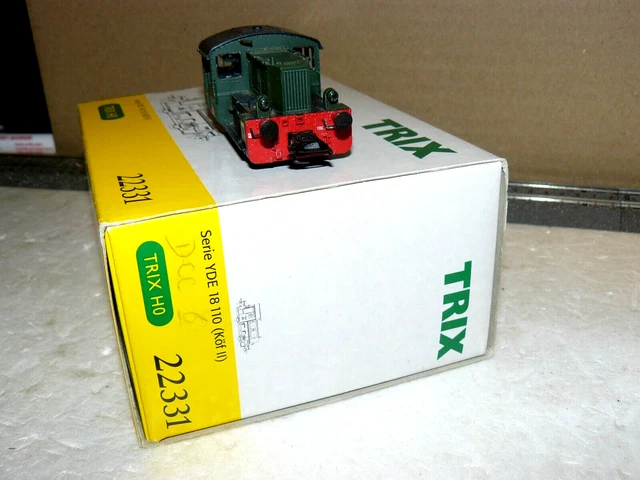 Locomotive Trix 22339 – HO, électrique, époque 3, Verte, état Neuf Avec Boîte