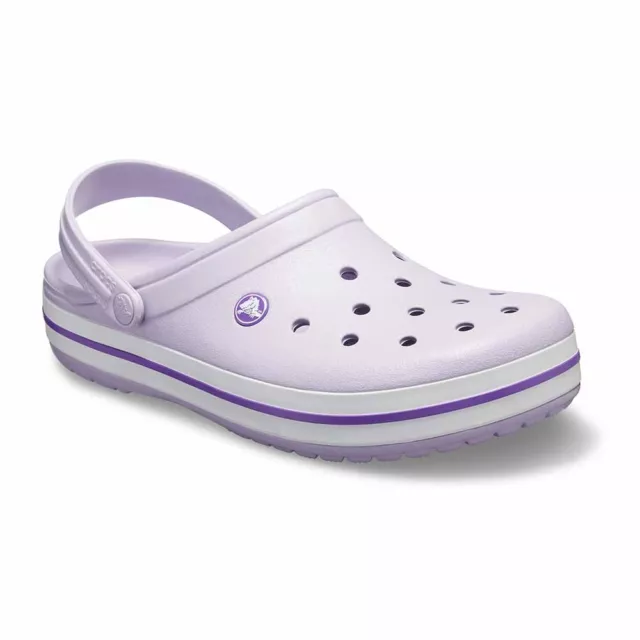 Crocs Crocband Clogs - Lavender/Purple - Unisex - Genuine 2