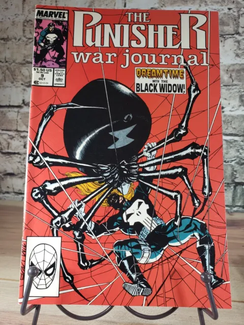 The Punisher War Journal #9 (Oct 1989, Marvel) Vol #1 excellent condition!