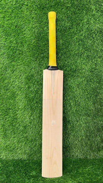 Batte de cricket en bois de saule du Cachemire uni uniquement pour balle de...