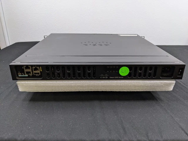 CISCO ISR4331/K9 V02 Isr4331 Integrated Services Router - Ipbase - Uck ...
