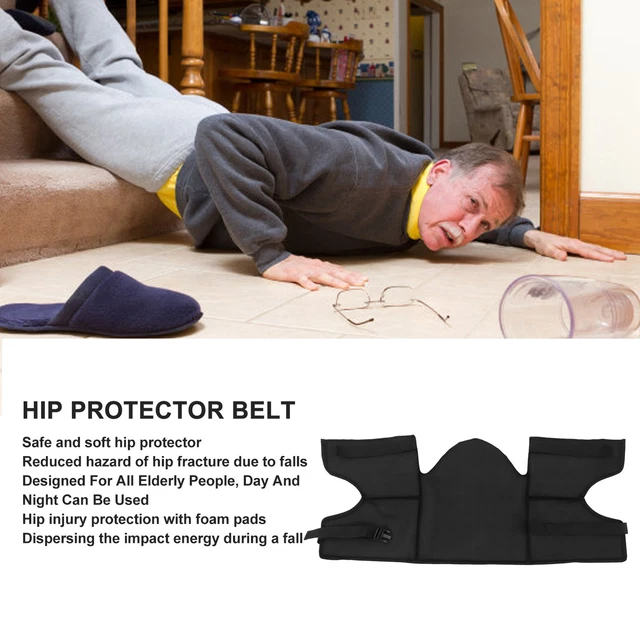 Protector de cadera para ancianos amigable para la piel suave ajustable para ancianos prevención de caídas ECA