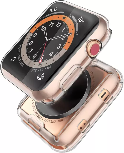 Apple Watch Cover iWatch Screen Protector for Series 2 3 4 5 6 7 8 SE & Ultra